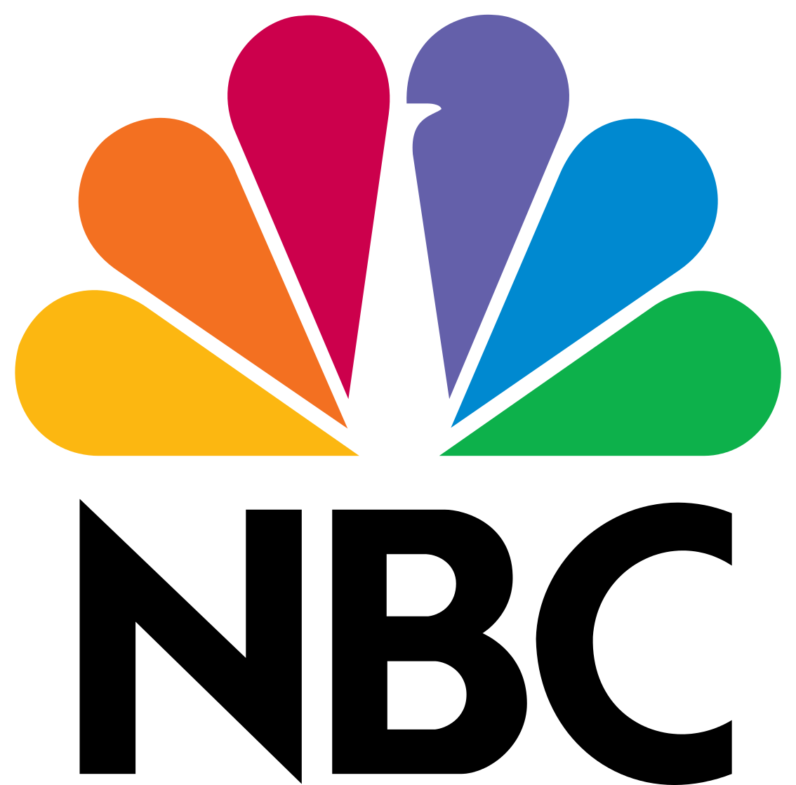 NBC logo, designed by Tom Geismar‎ and Ivan Chermayeff.